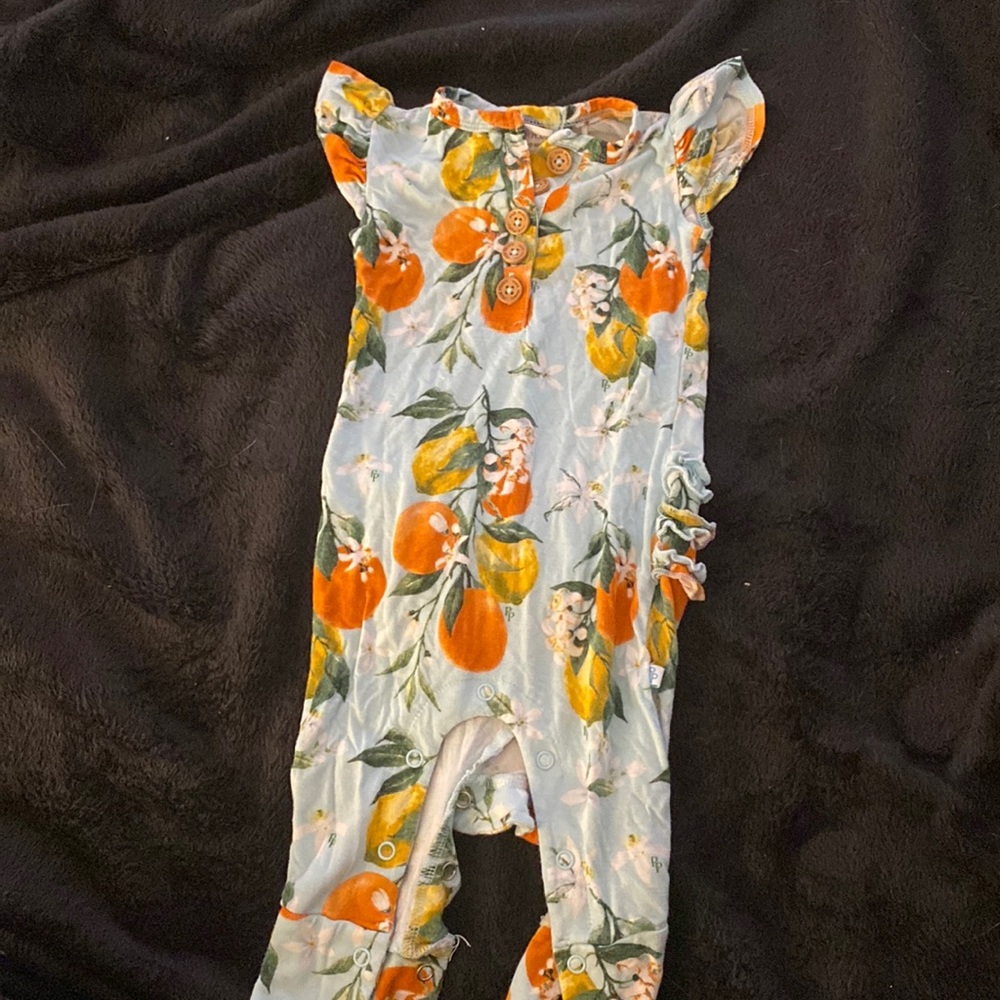 Posh Peanut Lucia Henley Romper